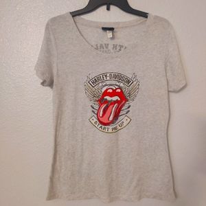 Harley Davidson Rolling Stones Shirt
